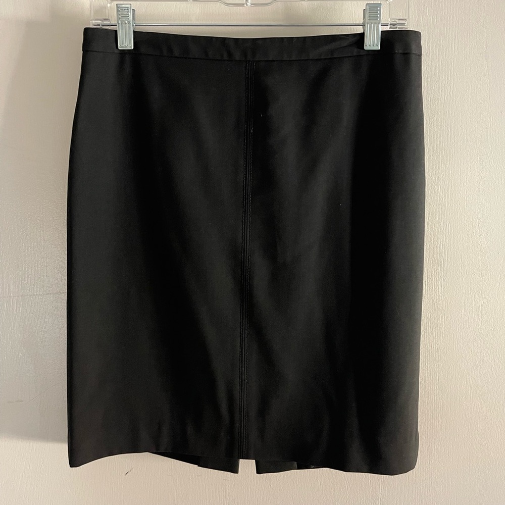 Ann Taylor LOFT petites black pencil skirt